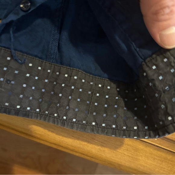 Tasso Elba - Men’s Medium Long Sleeve Dress Shirt - Blue - Used - Picture 6 of 8